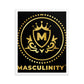 MASCULINITY FRAMED PICTURE
