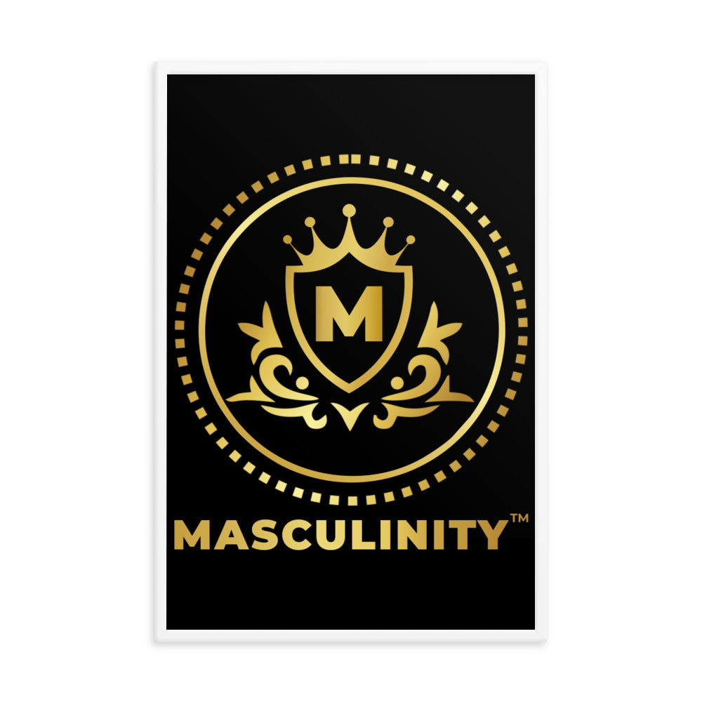 MASCULINITY FRAMED PICTURE