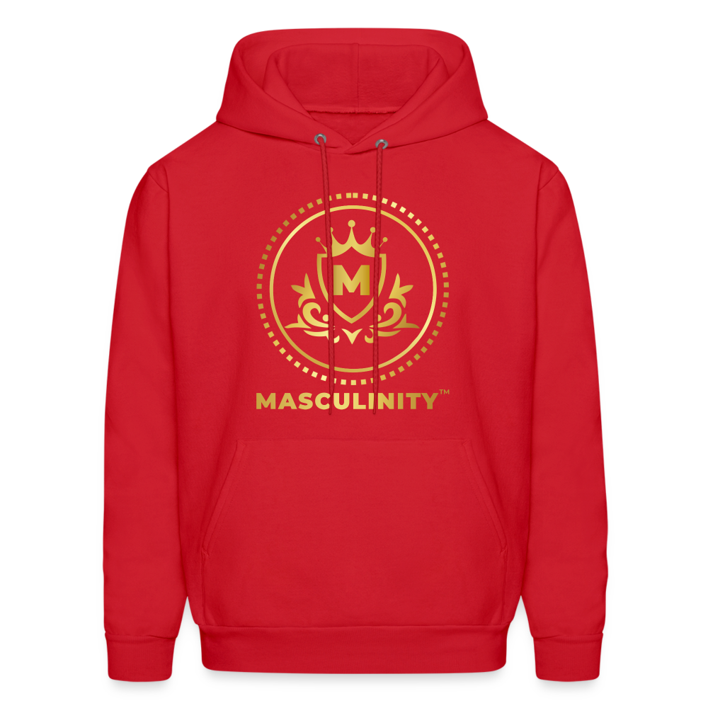 Masculinity Hoodie - red