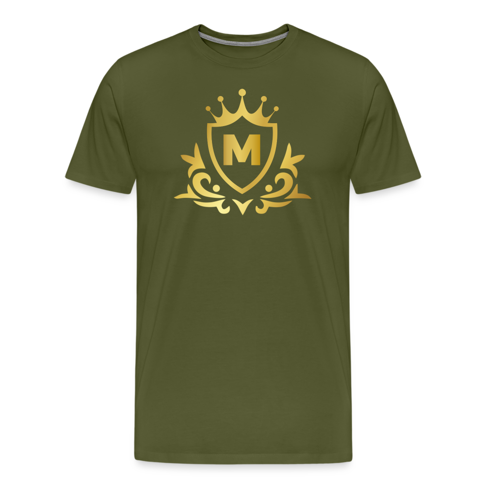 Masculinity Zenith Insignia Men's Premium T-Shirt - olive green