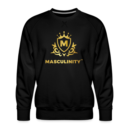 Masculinity Men’s Premium Sweatshirt - black