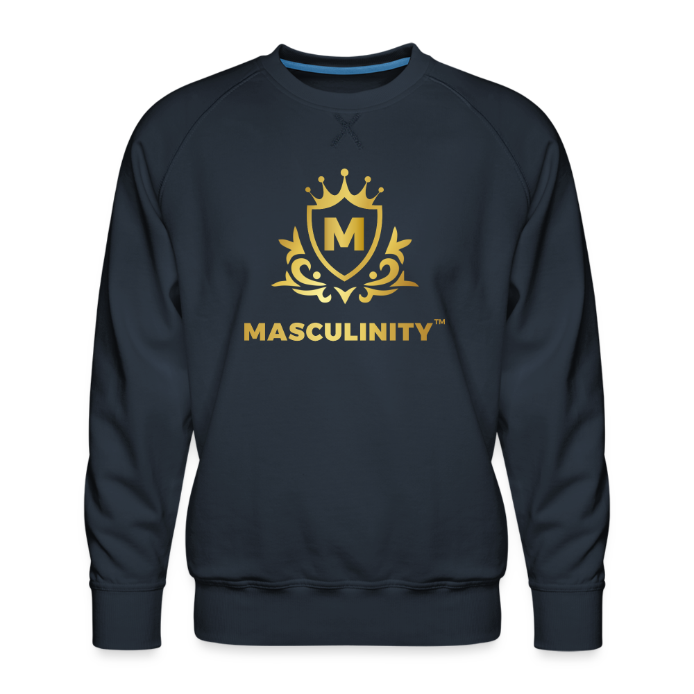 Masculinity Men’s Premium Sweatshirt - navy