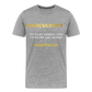 WE WANT AGENDA LESS TV SHOWS AND MOVIES MASCULINITY T-SHIRT - heather gray