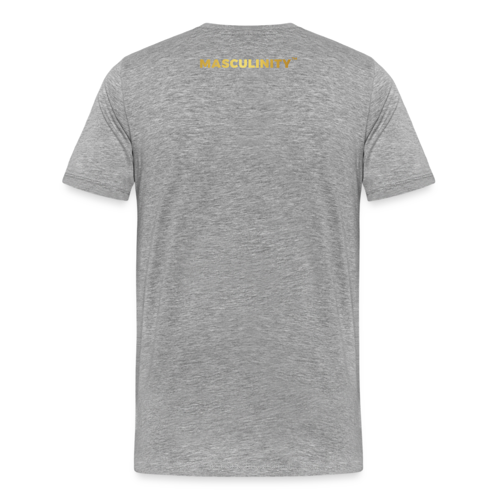 MASCULINITY CLOTHING Premium T-Shirt - heather gray