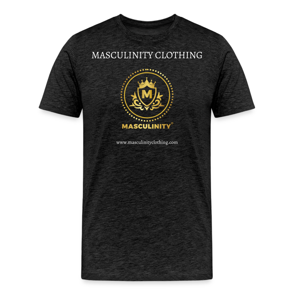 MASCULINITY CLOTHING Premium T-Shirt - charcoal grey