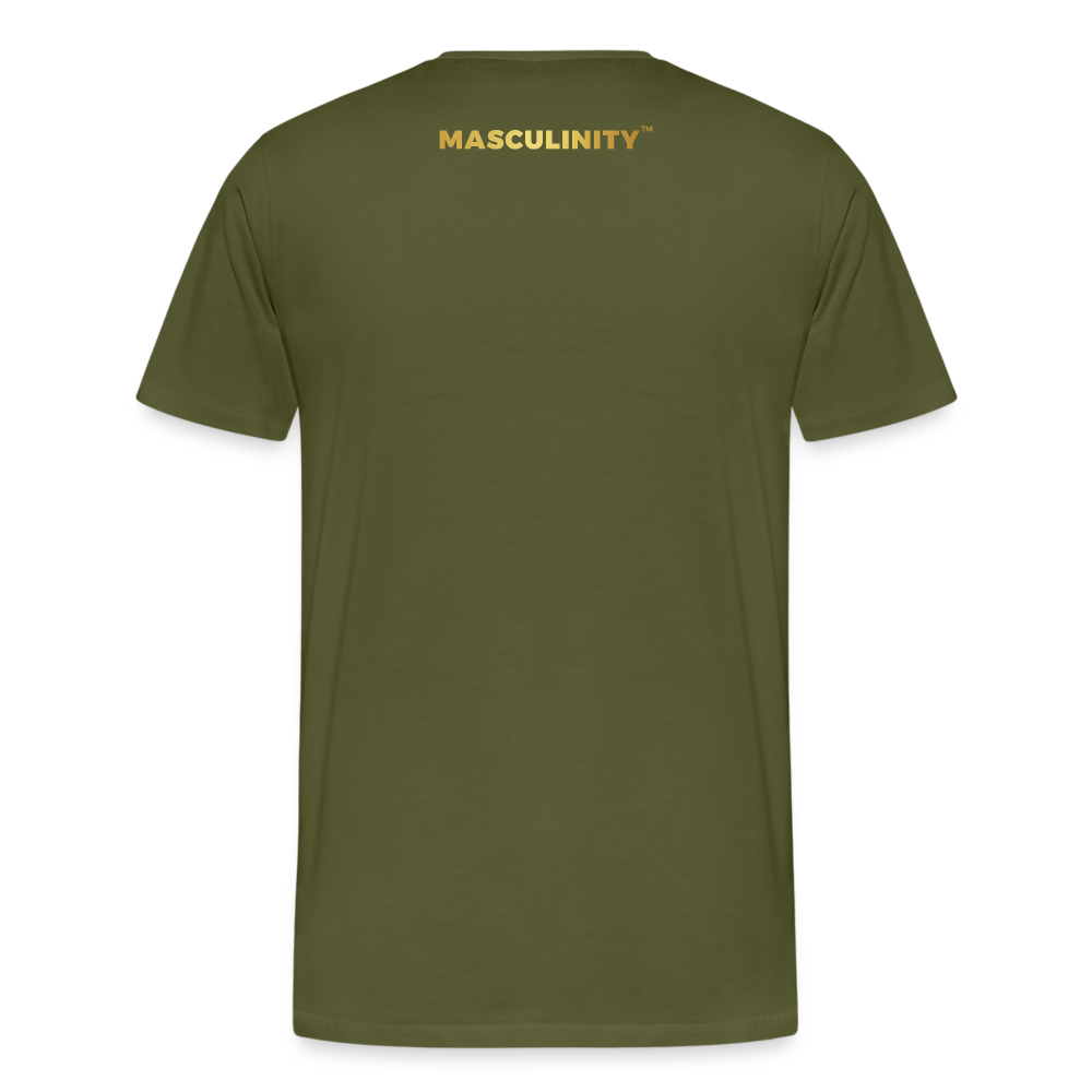MASCULINITY CLOTHING Premium T-Shirt - olive green
