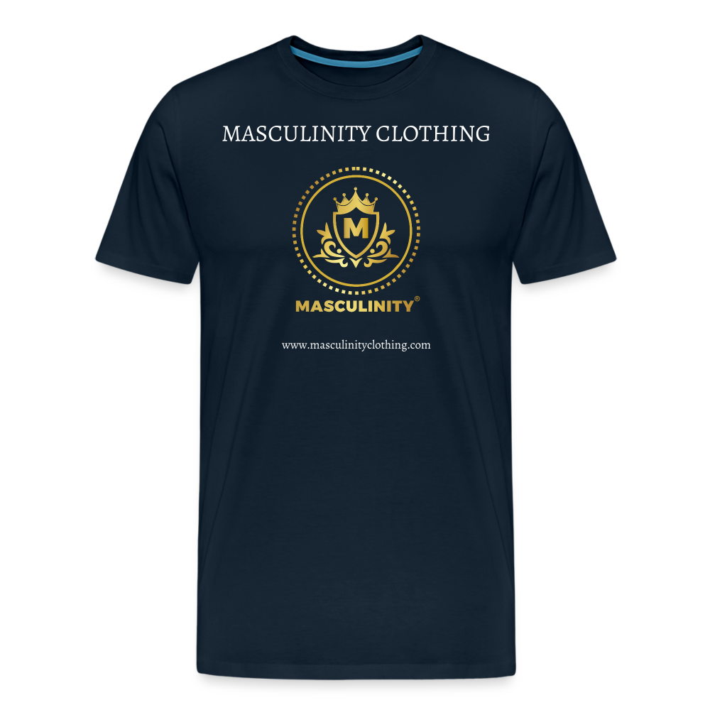 MASCULINITY CLOTHING Premium T-Shirt - deep navy
