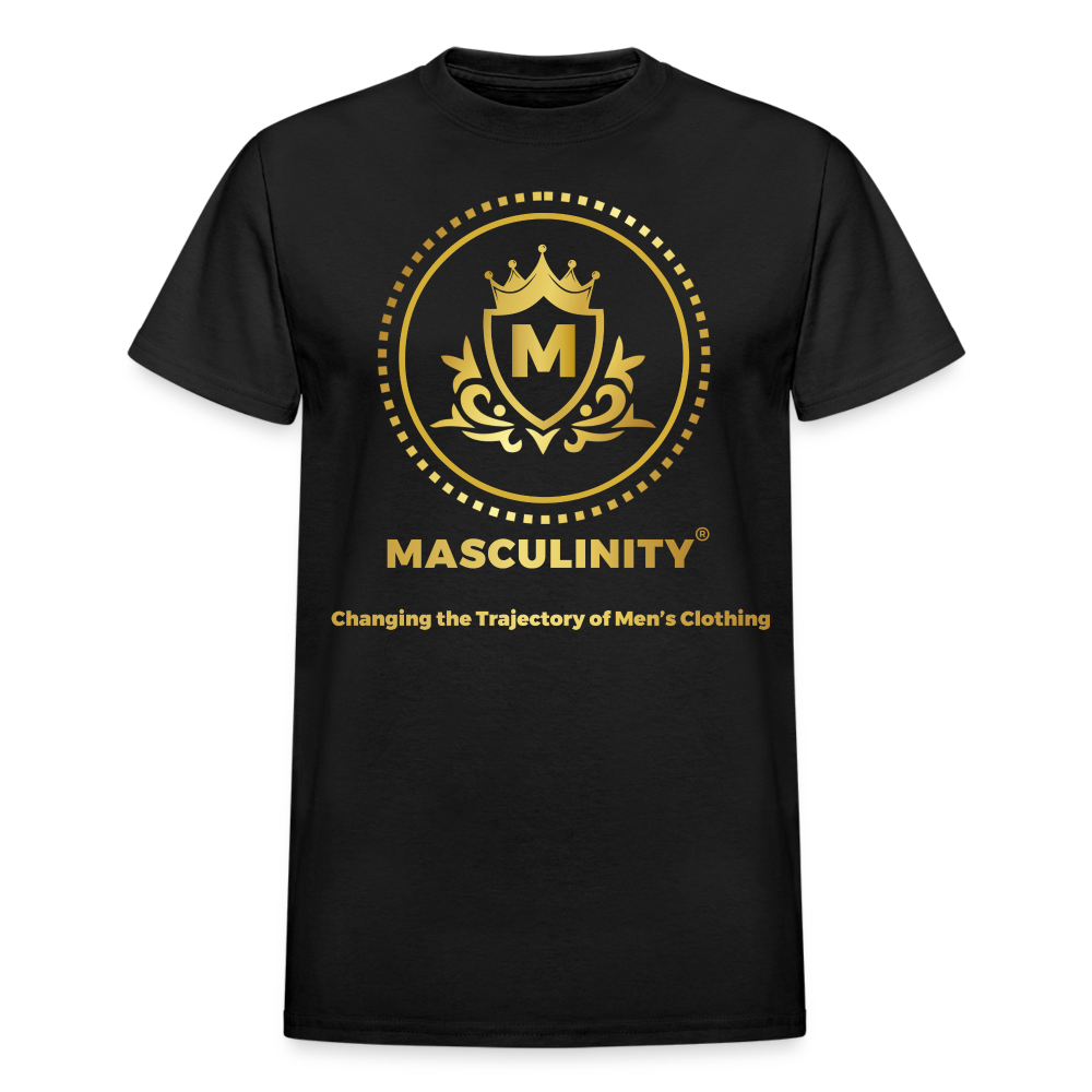 CHANGING THE TRAJECTORY OF MEN'S CLOTHING MASCULINITY CLOTHING T-SHIRT - black