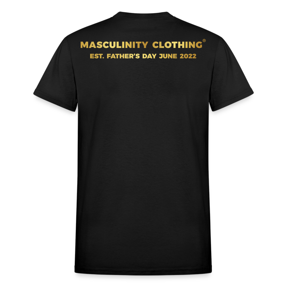 CHANGING THE TRAJECTORY OF MEN'S CLOTHING MASCULINITY CLOTHING T-SHIRT - black