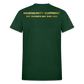 CHANGING THE TRAJECTORY OF MEN'S CLOTHING MASCULINITY CLOTHING T-SHIRT - forest green
